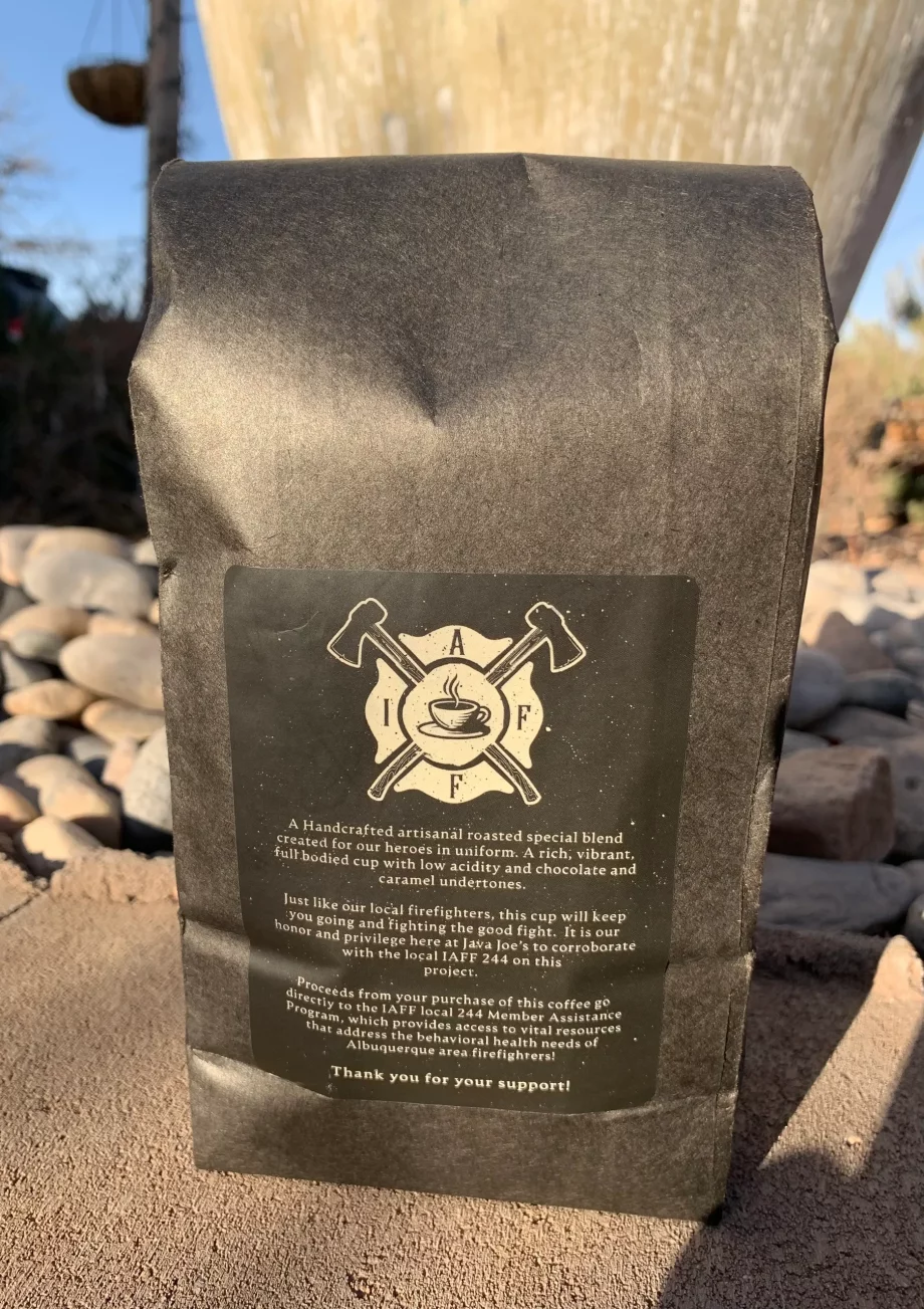 Java Joe's Bombero Roast Back Image